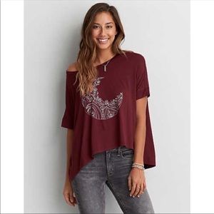 AEO Soft & Sexy moon shirt